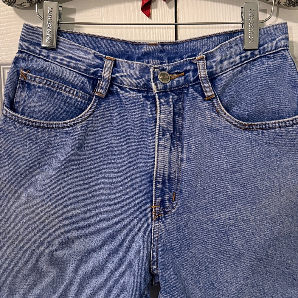 Vintage 80s or 90s Rio by Stephen Mardon women's high-rise acid wash short Sz 9 - Picture 3 of 5